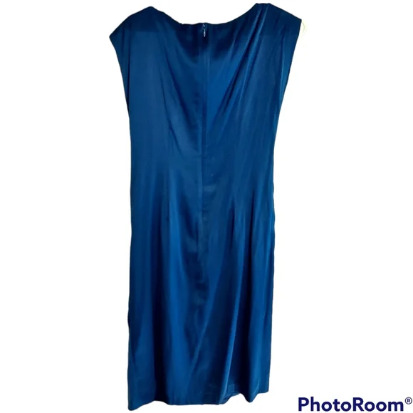 Suzi Chin For Maggy Boutique Silk Lined Dress, size 6 - Picture 2 of 7